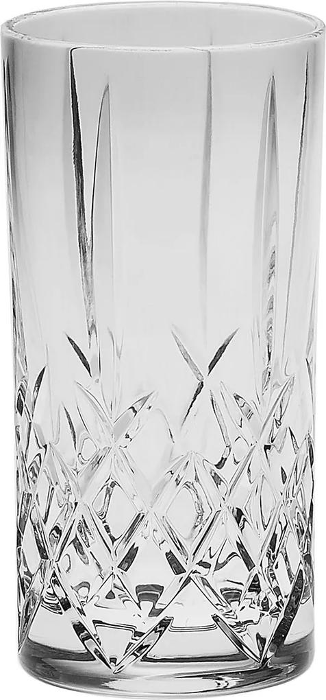 CRYSTAL BOHEMIA Krištáľový pohár na nealko či miešané drinky Brixton long 150 × 78 mm
