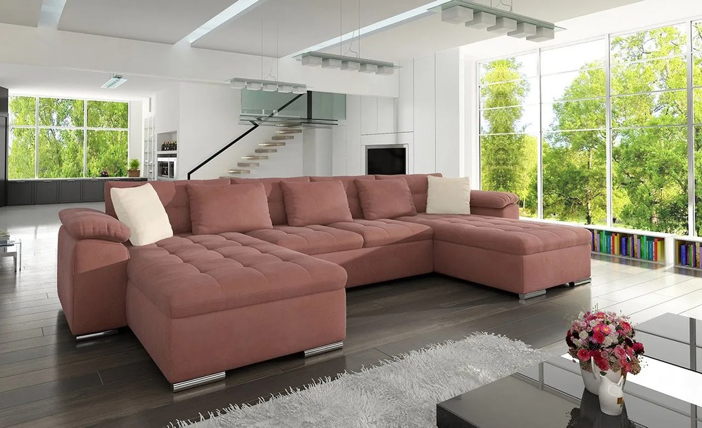 Rohová sedacia súprava Wicenza, Dostupné poťahy: ekokoža Soft 011 + Lux 06