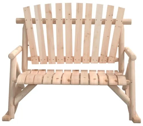 vidaXL 2-miestna záhradná hojdacia lavica 123x96x102 cm masívny smrek-