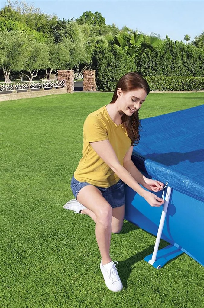 BESTWAY Krycia plachta pre bazén 259 x 170 cm, modrá 58105