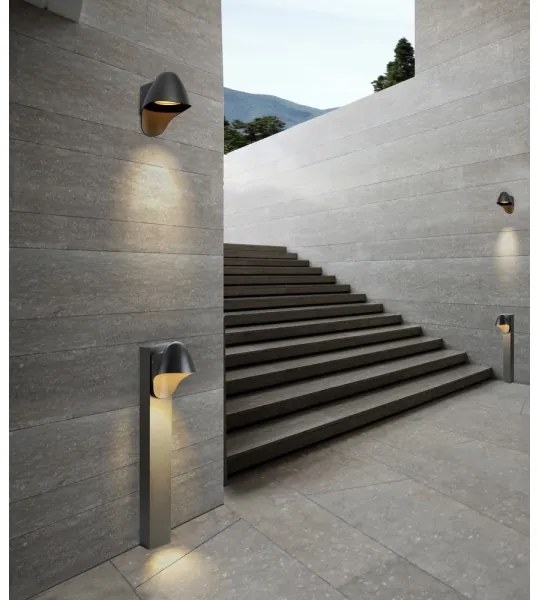 Azzardo AZ2184 - Vonkajšie nástenné svietidlo MATERA 1xGU10/35W/230V IP54