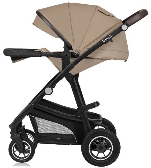 Lionelo - Kombinovaný kočík 3v1 BIANKA béžovo-pieskový