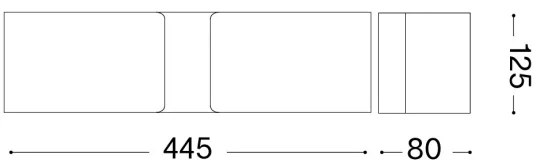 Ideal Lux - Nástenné svietidlo CLIP 2xE27/60W/230V lesklý chróm