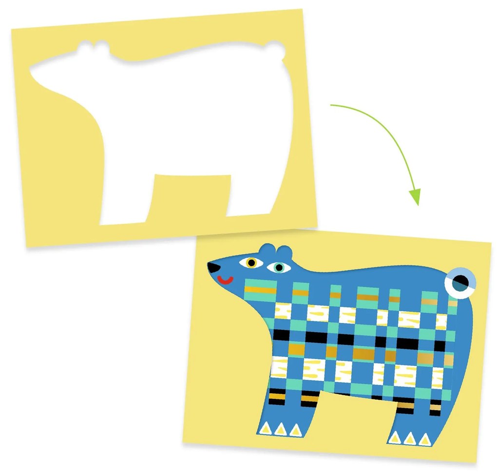 Kreatívna hra - prevliekanie zvieratiek