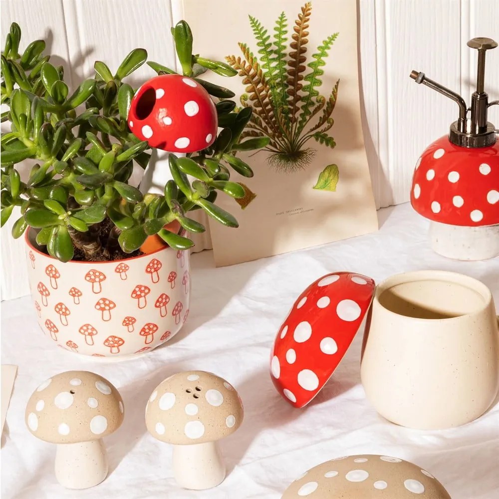 Terakotový zavlažovač Mushroom – Sass &amp; Belle