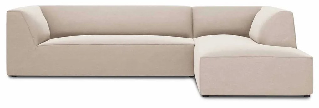 Štvormiestna zamatová pohovka Ruby 273 × 180 × 69 cm