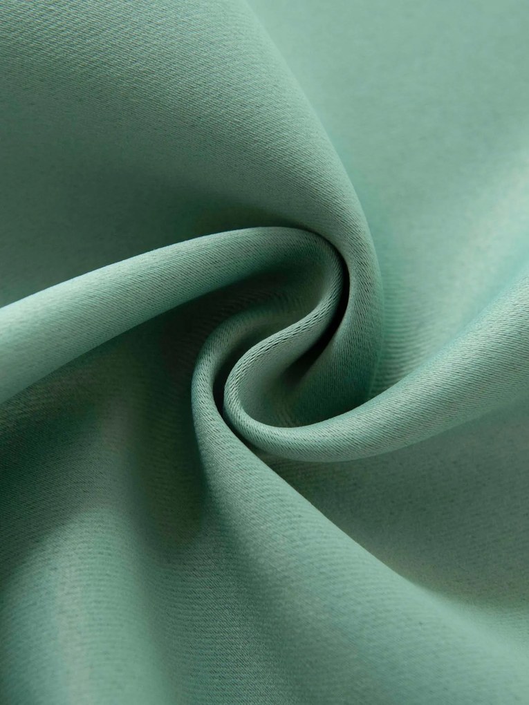 Blackout závesy Elias olivová – 140 × 280 cm (2 ks) - riasiaca stuha