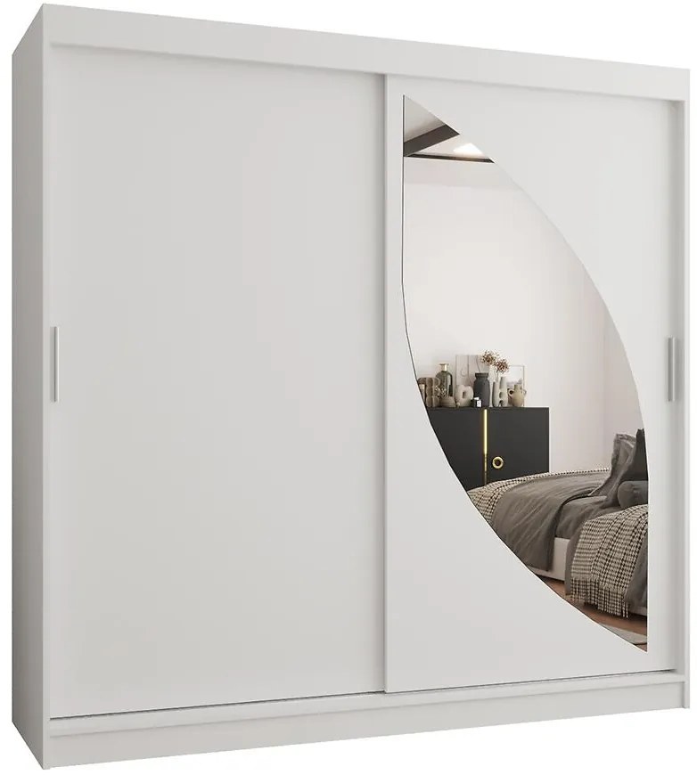 Skriňa Milo 200 biela