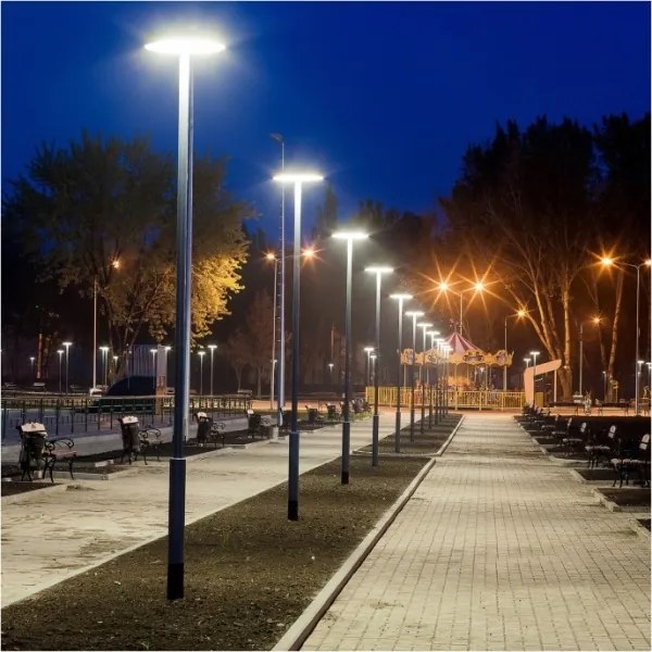 LED solárna pouličná lampa so senzorom SOLSUMI LED/25W/3,2V IP54 25000 mAh + DO