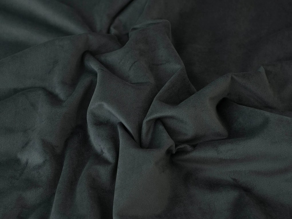 Zatemňovacie závesy Velvet tmavosivá – 140 × 250 cm (2 ks)