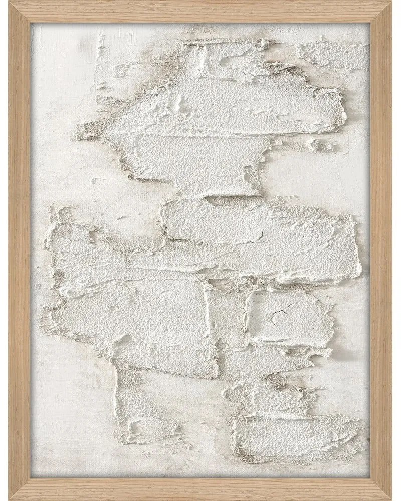 Ručne maľovaný obraz 32,5x42,5 cm White rock – Malerifabrikken