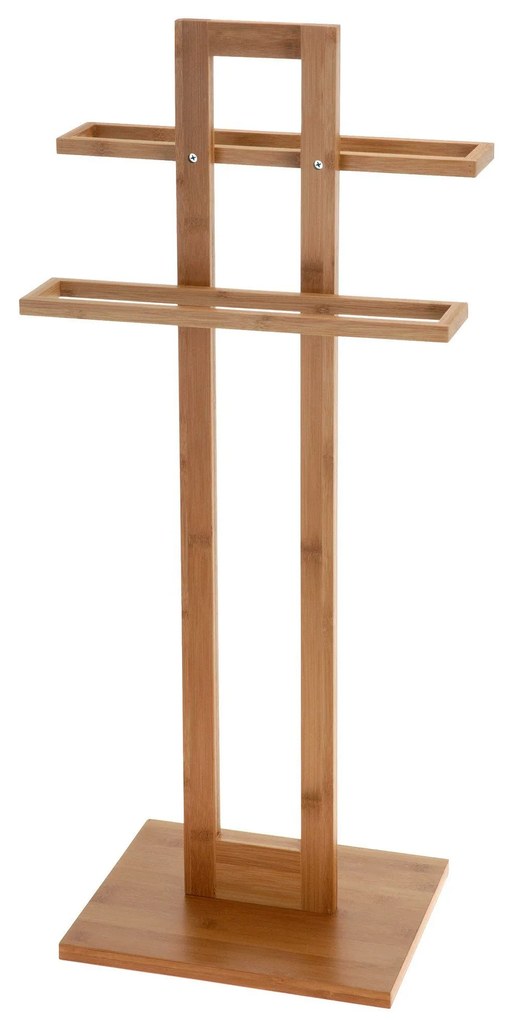 Tutumi, kúpeľňový bambusový vešiak na uteráky 392590, hnedá, HOM-10000