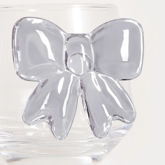 Pohár BOWY s mašľou 752384 350 ml