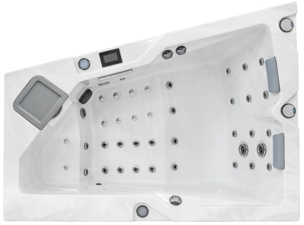 Hanscraft Vírivka AMETHYST OKA1 Pearl white Concrete