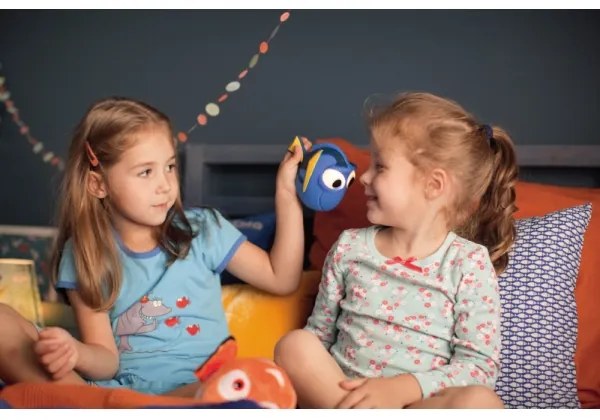 Philips 71768/90/16 - LED Detská lampa DISNEY DORY 1xLED/0,3W/3V