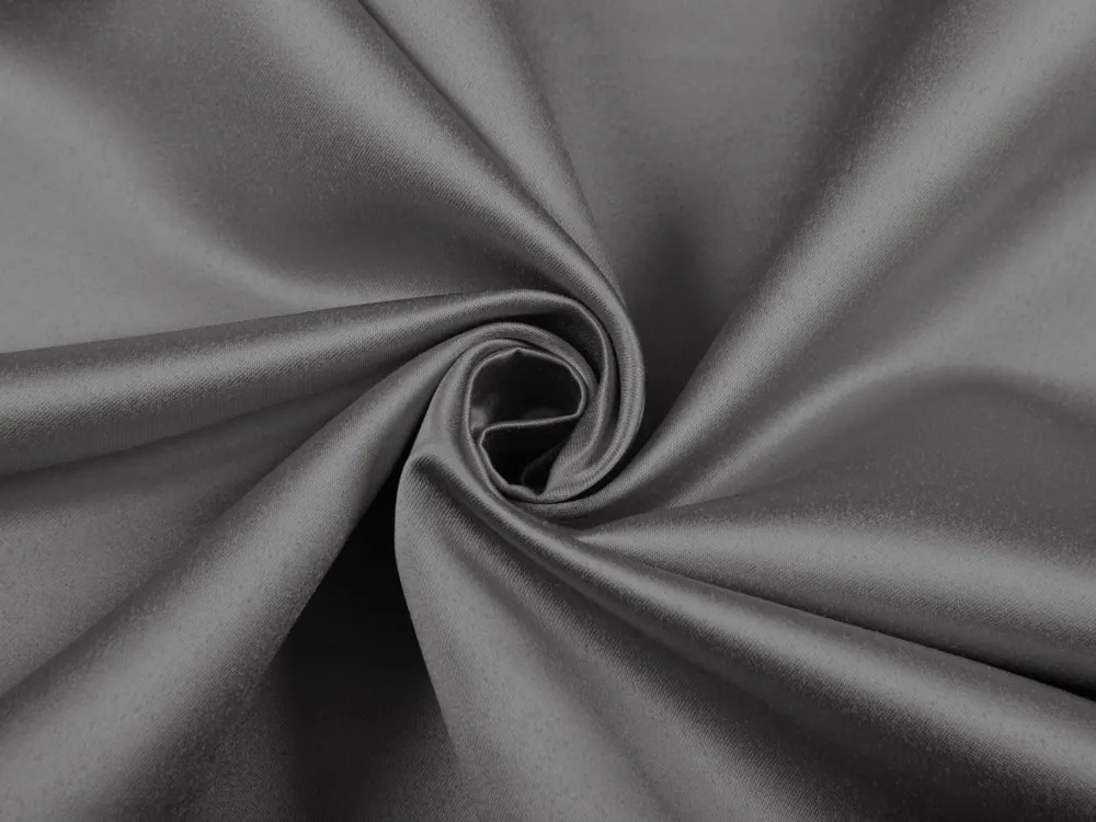 Biante Saténový obdĺžnikový obrus polyesterový Satén LUX-004 Sivohnedý 140x160 cm
