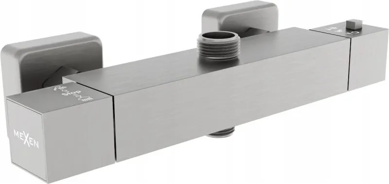 Mexen Cube termostatická sprchová batéria, grafit - 77250-66