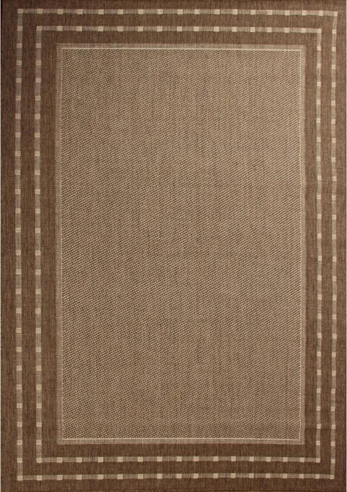 Kusový koberec John hnedý, Velikosti 80x150cm