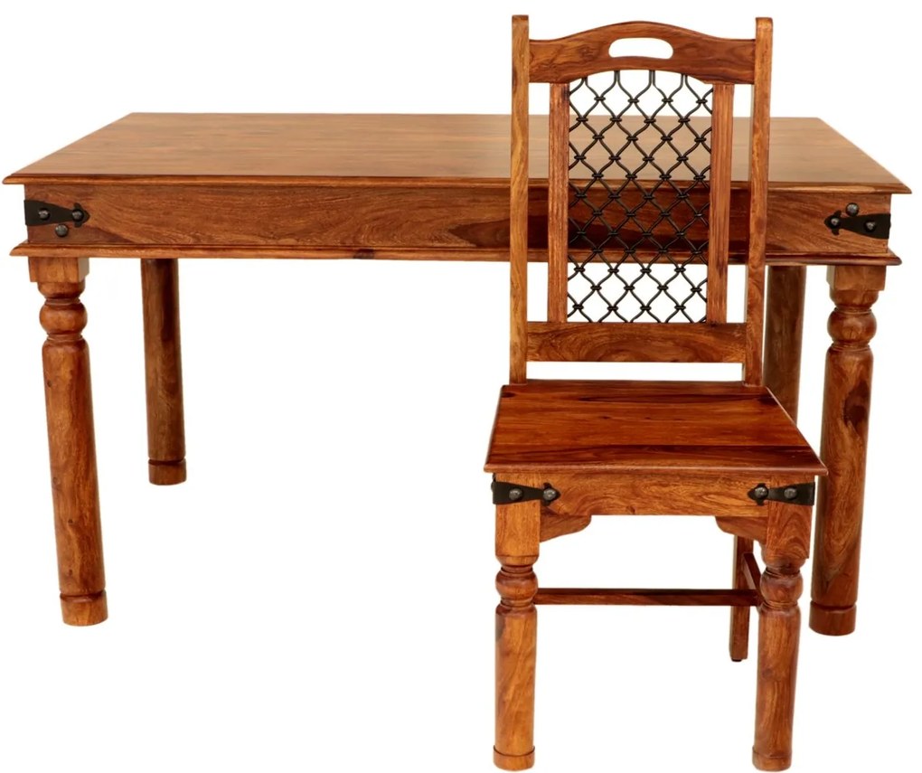 furniture-nabytek.cz - Stůl a židle set pro 4 osoby z masivu palisandr