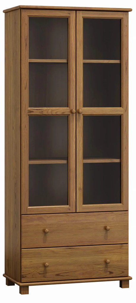 Vitrína RW68 80x42 cm Biela