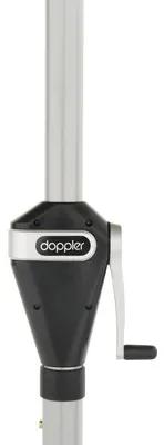 Slnečník Doppler Active Ø210 cm s kľukou terakota