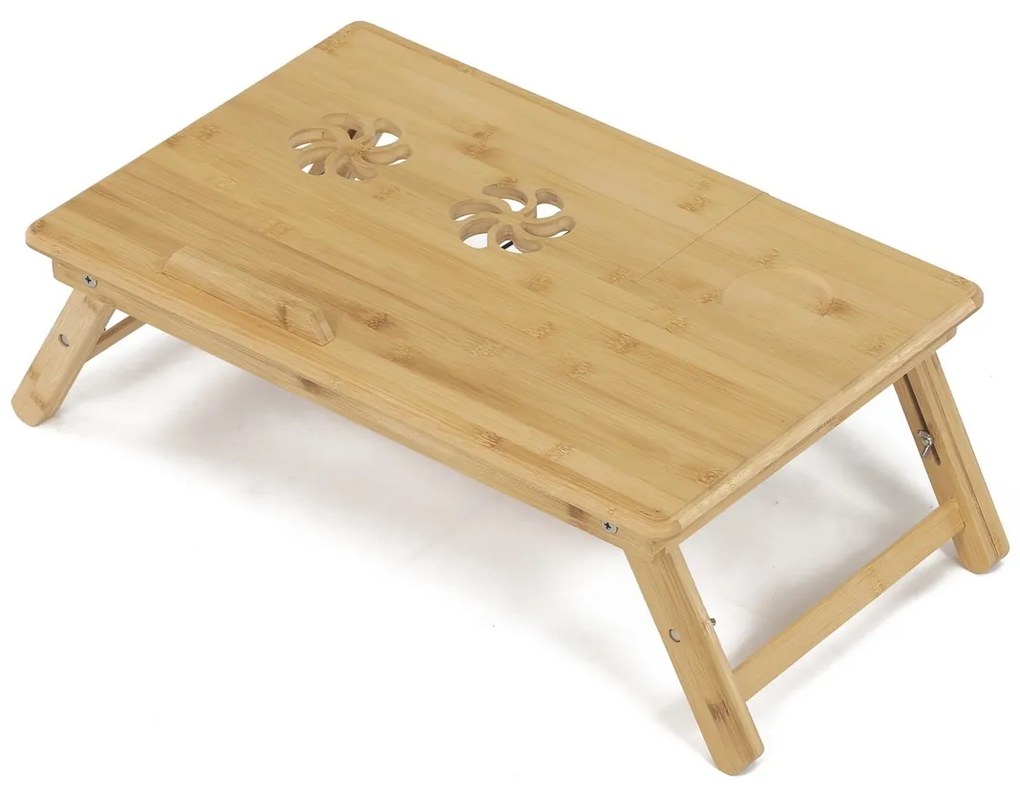 Odkladací stolík B070 NAT, bambus