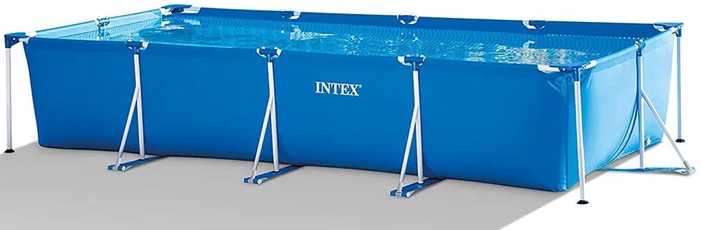 INTEX SMALL FRAME POOLS Bazén 450 x 220 x 84 cm s kartušovou filtráciou 28274