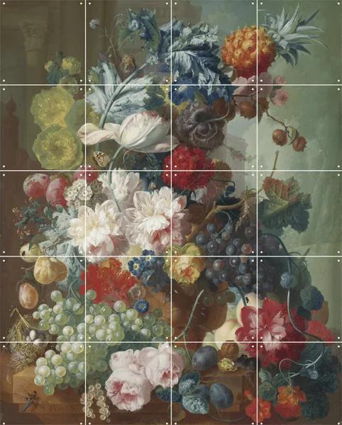 IXXI Skladaný obraz Fruit and Flowers