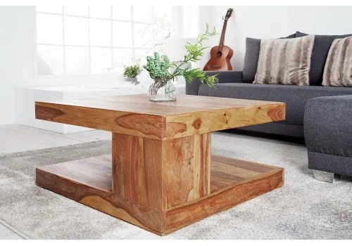 Konferenčný stôl 36333 80x80cm Drevo Palisander  - Komfort-nábytok