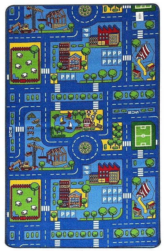 Koberec City 70 1,33/1,75 modrá