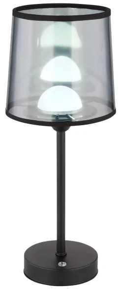 Globo 21008S - LED Stmiev. stolná lampa LUNKI LED/2,5W/3,7V 2700/4000/6500K čierna