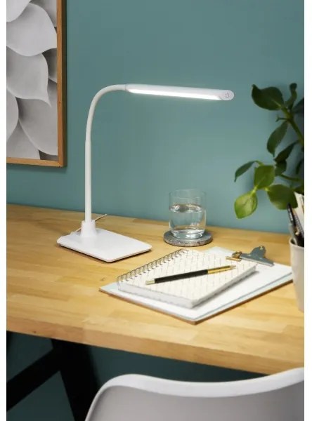Eglo 96435 - LED Stolná lampa LAROA LED/3,5W/230V biela