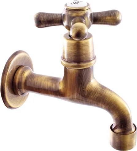 Slezák - RAV Umývadlová batéria na jednu vodu MORAVA RETRO - MK193SM, Stará mosadz (Bronz)