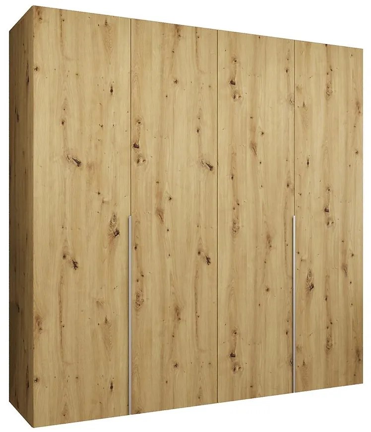 Skriňa Alicante I 200 artisan strieborný