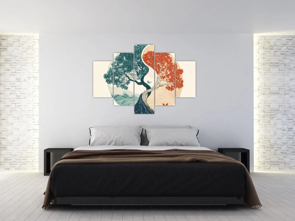 Obraz – Strom plný energie (150x105 cm)