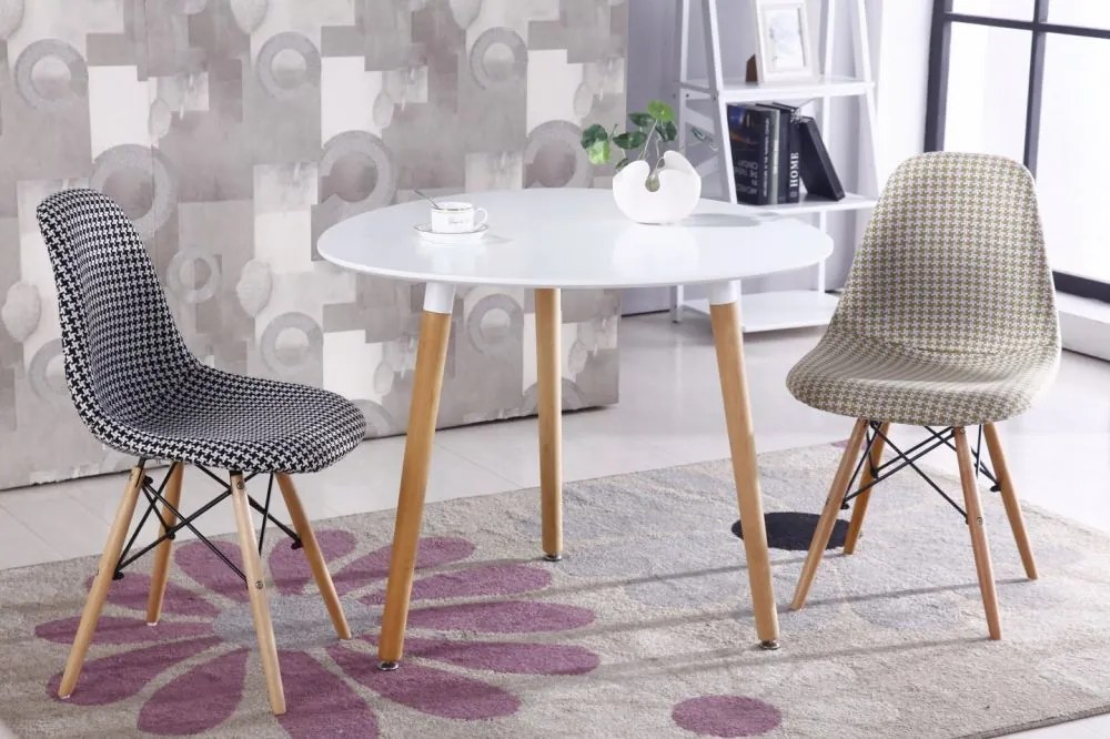 Bestent Jedálenský stôl 60cm Anello Tripe White
