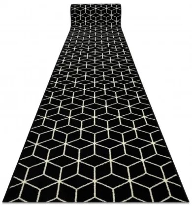 Behúň BCF BASE Cube 3956 čierny / slonia kosť