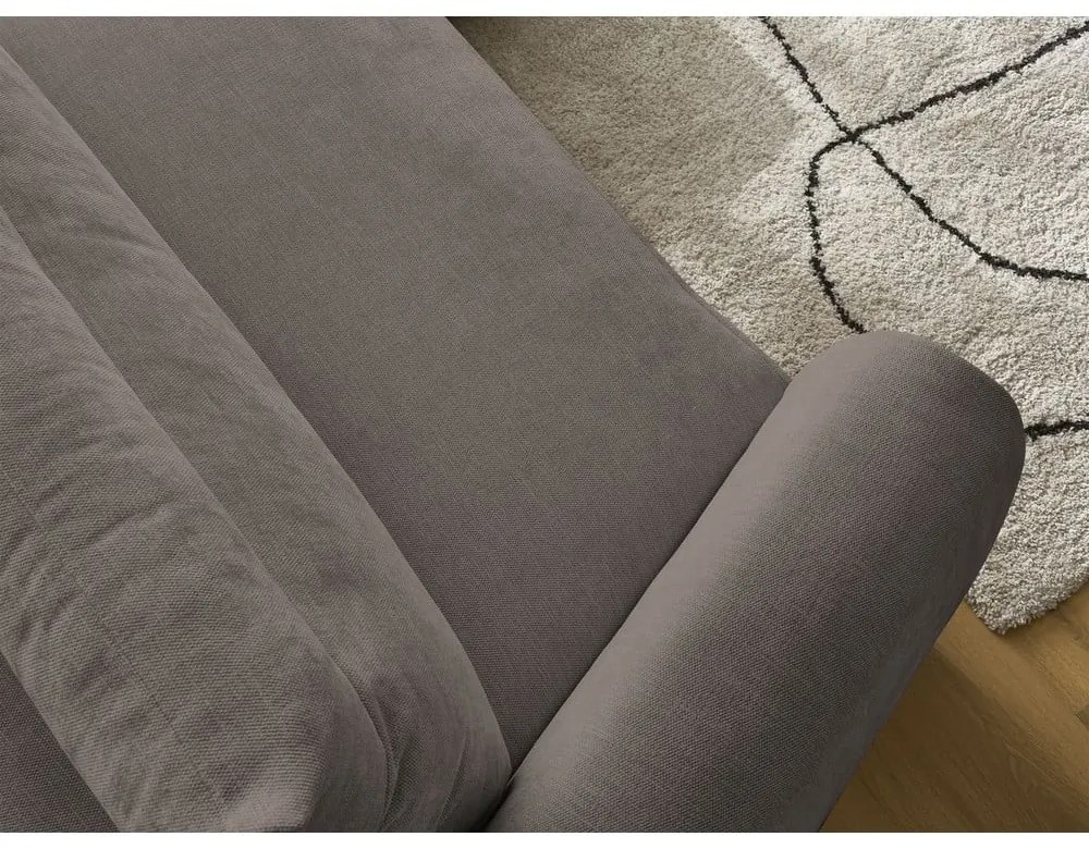 Hnedá rohová pohovka Aden – Bobochic Paris