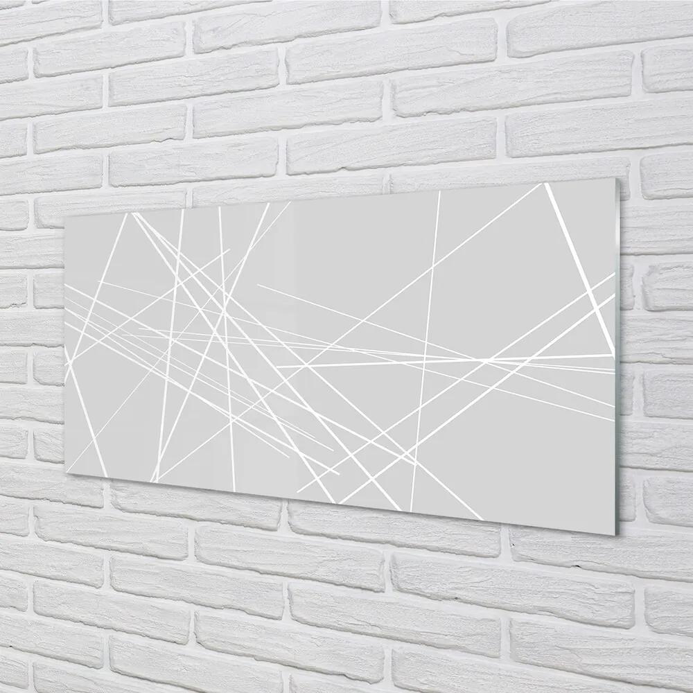 Sklenený obraz rozptýlené čiary 100x50 cm