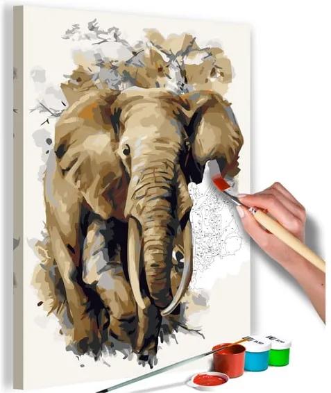 DIY set na tvorbu vlastného obrazu na plátne Artgeist Giant, 40 × 60 cm