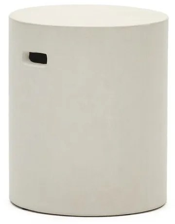 Betónová okrúhla záhradná podnožka ø 37 cm Aiguablava – Kave Home