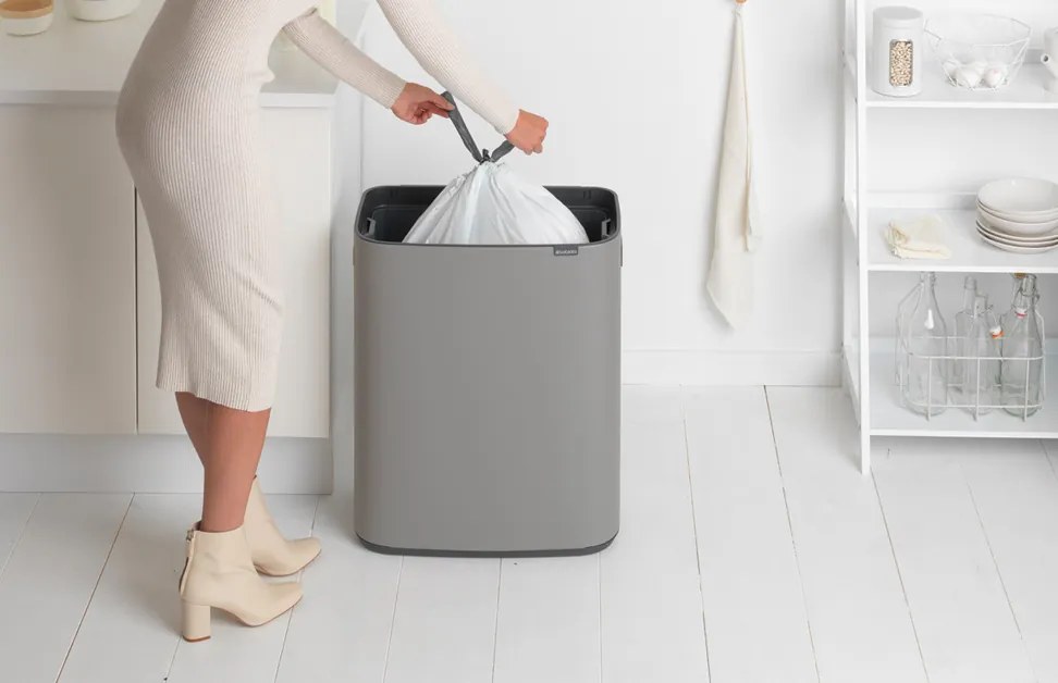 Brabantia BO Touch Bin 60L minerálne sivá