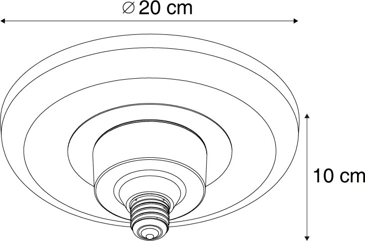 Dekoratívna LED žiarovka E27 číra 6W 430 lm 3000K