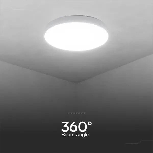 LED Stmievateľné stropné svietidlo LED/60W/230V 3000-6500K 49,5 cm biela + DO