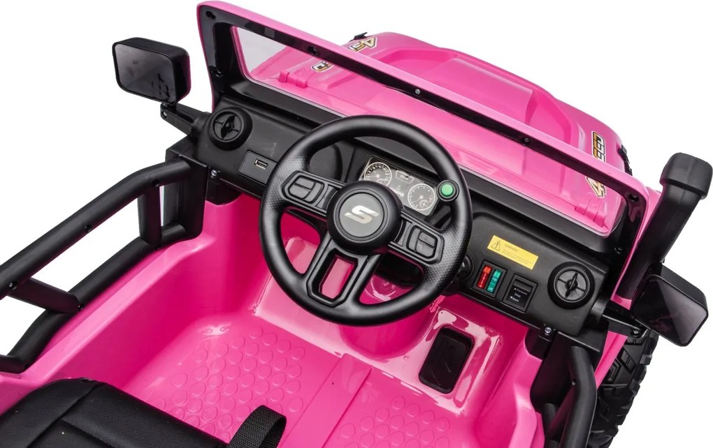 Ramiz Jeep Monster Ružová