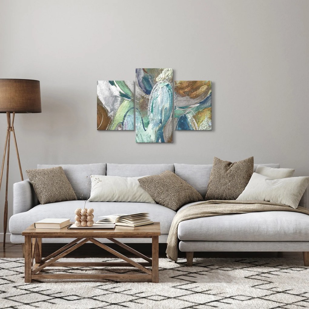 Obraz - Abstraktné maľba postavy (90x60 cm)