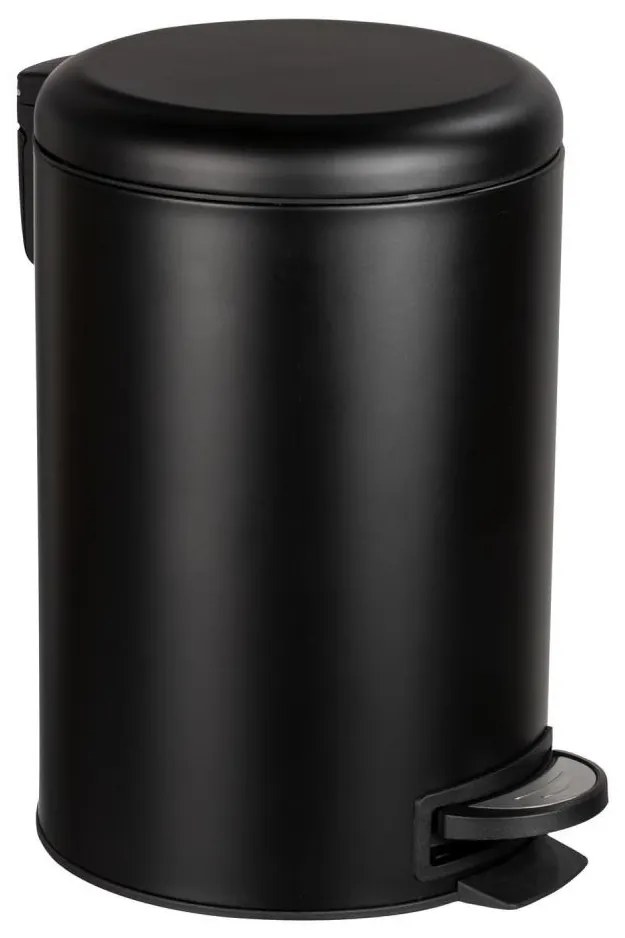 WENKO 54913100 - Odpadkový kôš LEMAN 25x38 cm čierny
