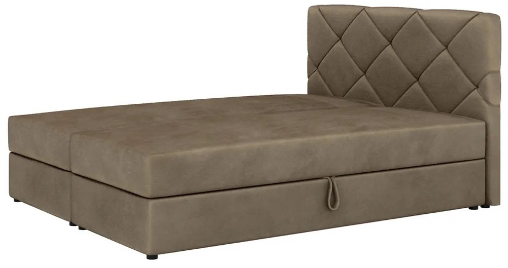 Čalúnená posteľ boxspring SCARLETT, 140x200, itaka 16