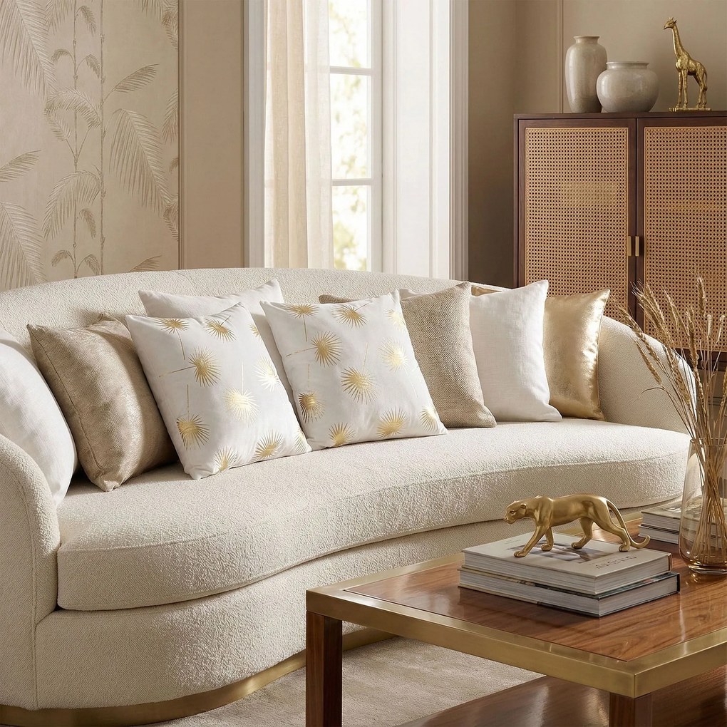 Tutumi Tutumi, obliečka na vankúš 45x45 cm, vzor BC14, biela, NAZ-88018