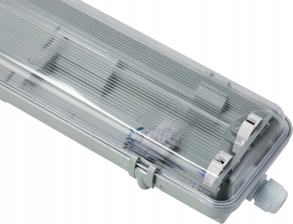 SADA Hermetické svietidlo 120cm 36W 3600lm 6000K+ 2x LED trubice Vodotesné